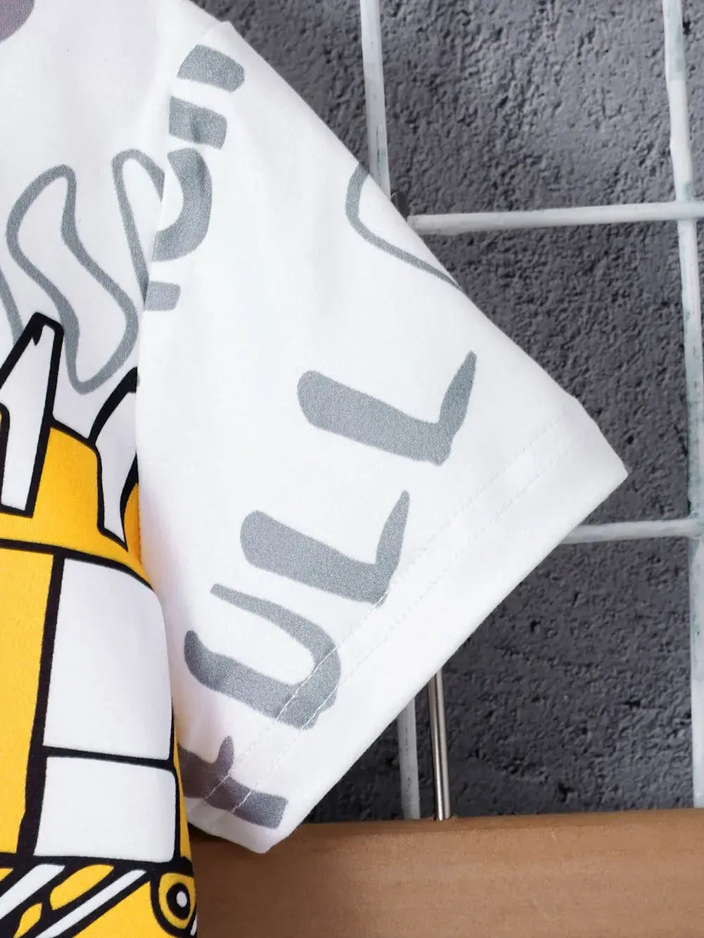 Kids Cartoon Graphic T-Shirt and Shorts Set | Kira’s Little Wonders