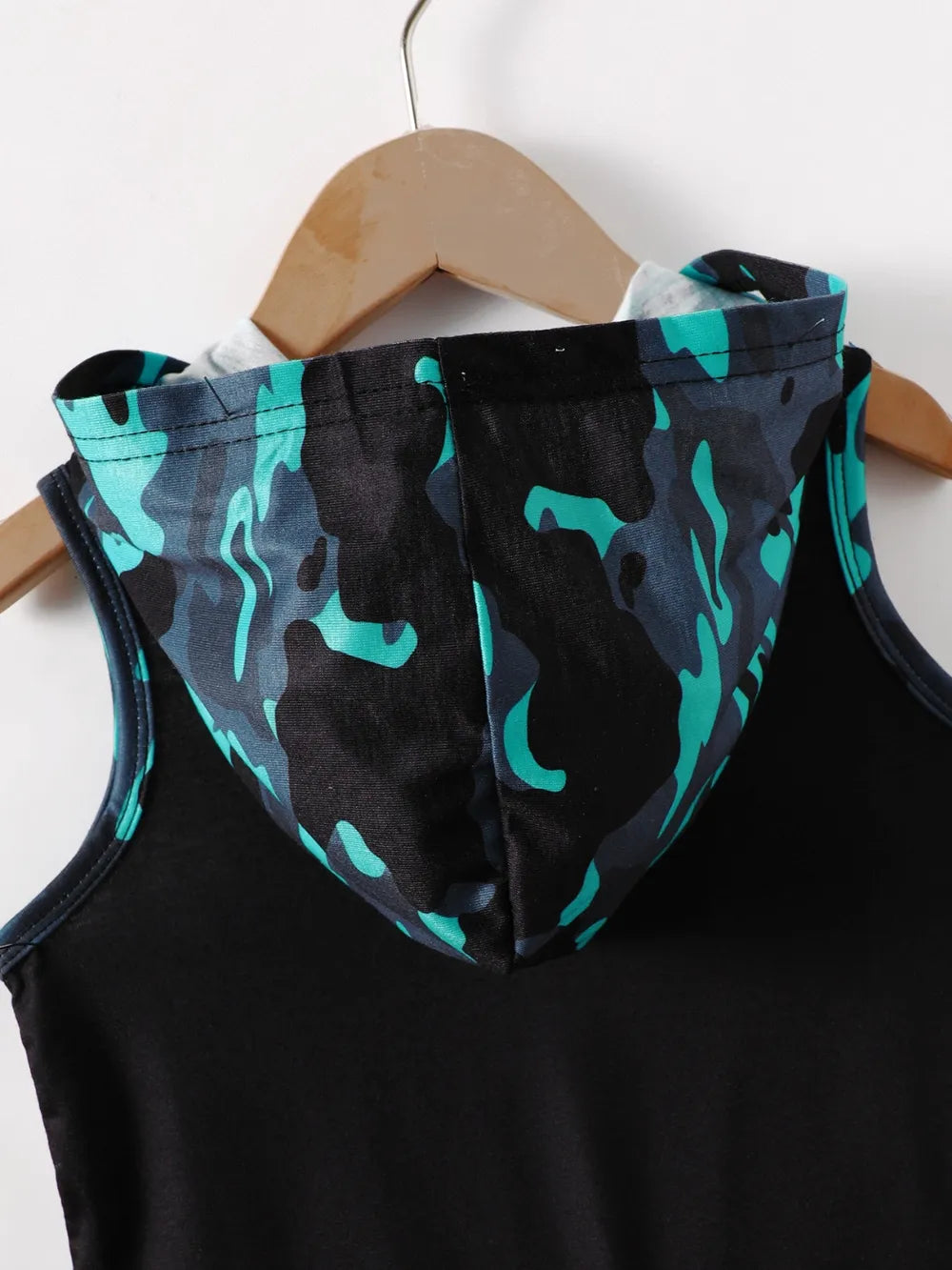 Kids Dinosaur Sleeveless Hoodie & Pants Set | Kira’s Little Wonders