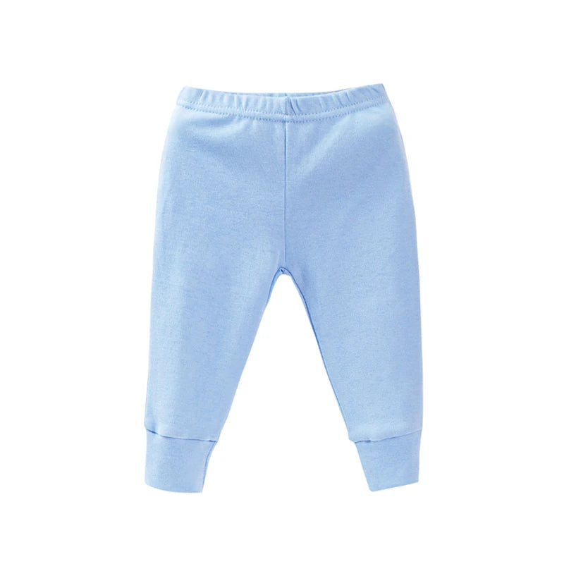 Baby Pants Newborn Boy Trousers 100% Cotton Solid Color Soft Casual Trouser Toddler Newborn Baby Clothes 3 6 9 12 18 24 Months