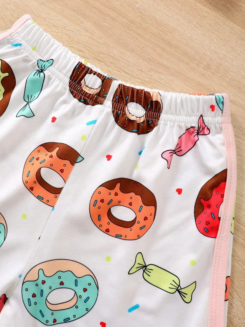 Kids Donut T-Shirt & Pants Set Casual Outfit | Kira’s Little Wonders