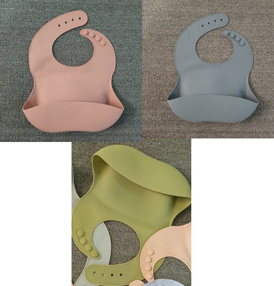 Soft Waterproof Silicone Bib