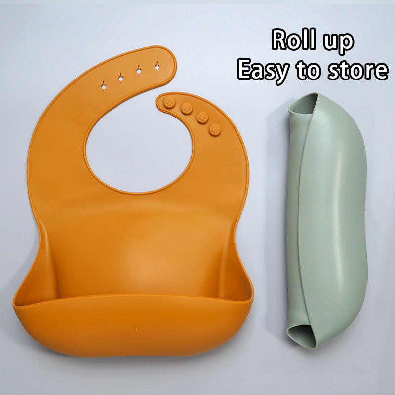 Soft Waterproof Silicone Bib