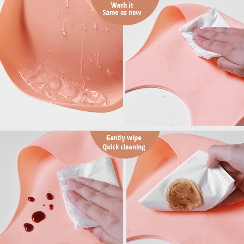 Soft Waterproof Silicone Bib