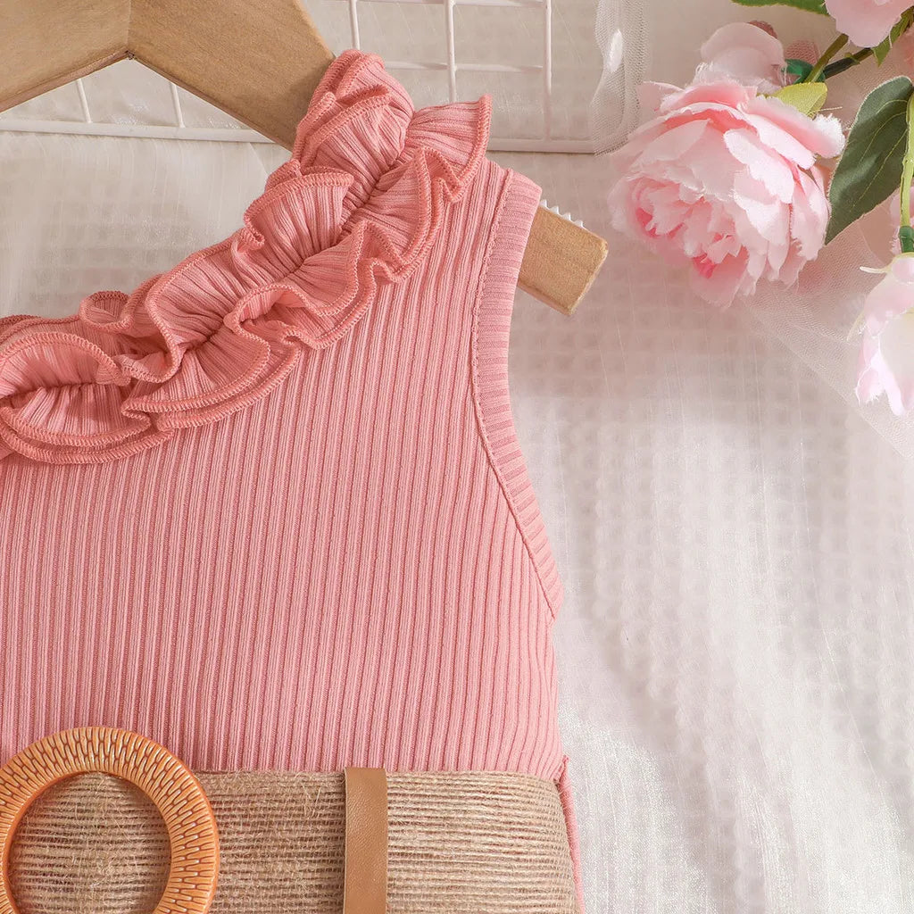 Floral Off Shoulder Sleeveless Romper