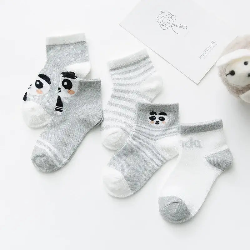 cartoon Baby Socks 5pk
