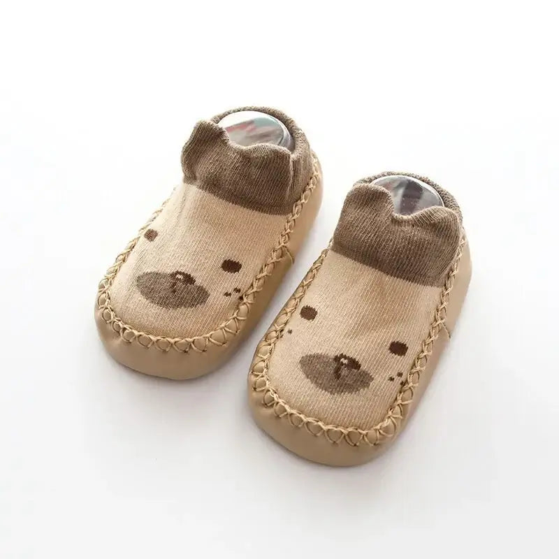 Baby Socks Slippers With Rubber