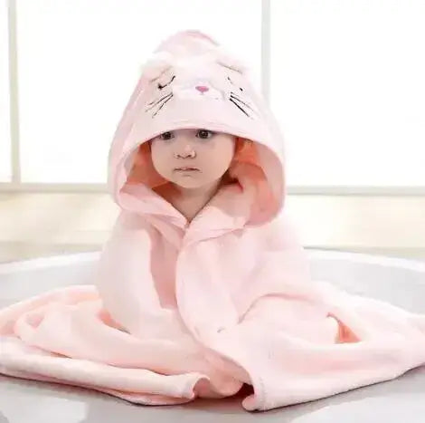 Toddler Bathrobe Infant Bath Towel Boy Girl Blankets