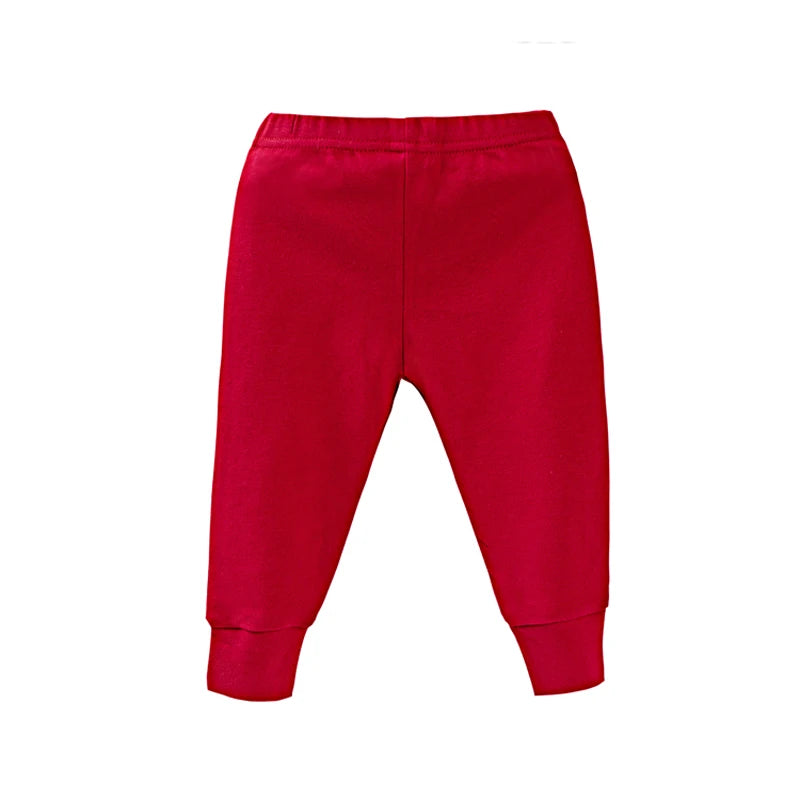 Baby Pants Newborn Boy Trousers 100% Cotton Solid Color Soft Casual Trouser Toddler Newborn Baby Clothes 3 6 9 12 18 24 Months