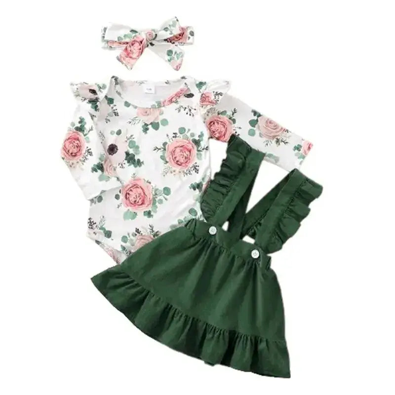 Baby Girl 3PCS Floral