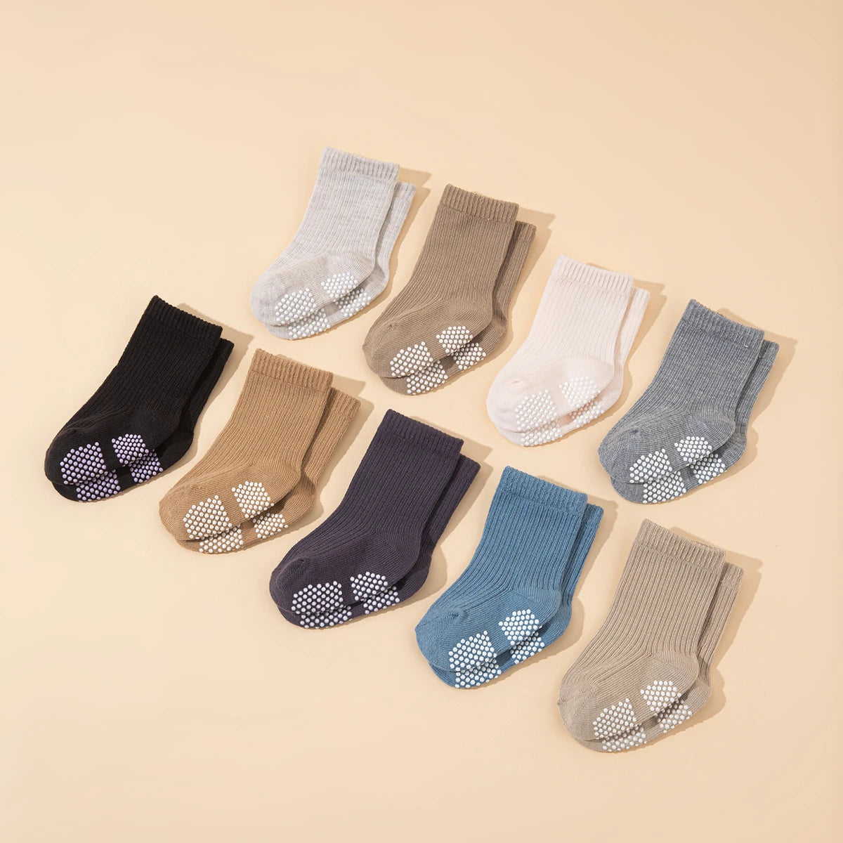 9 pairs of suitable socks