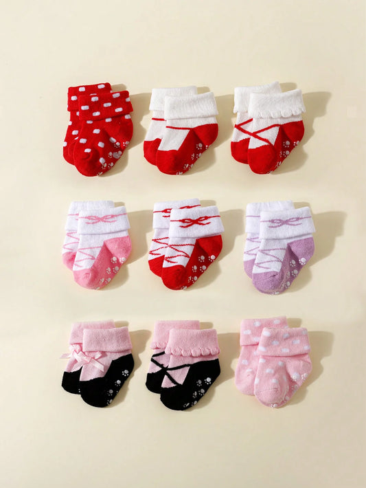 3 Pairs Cute, Soft and Anti-Slip Ankle Socks