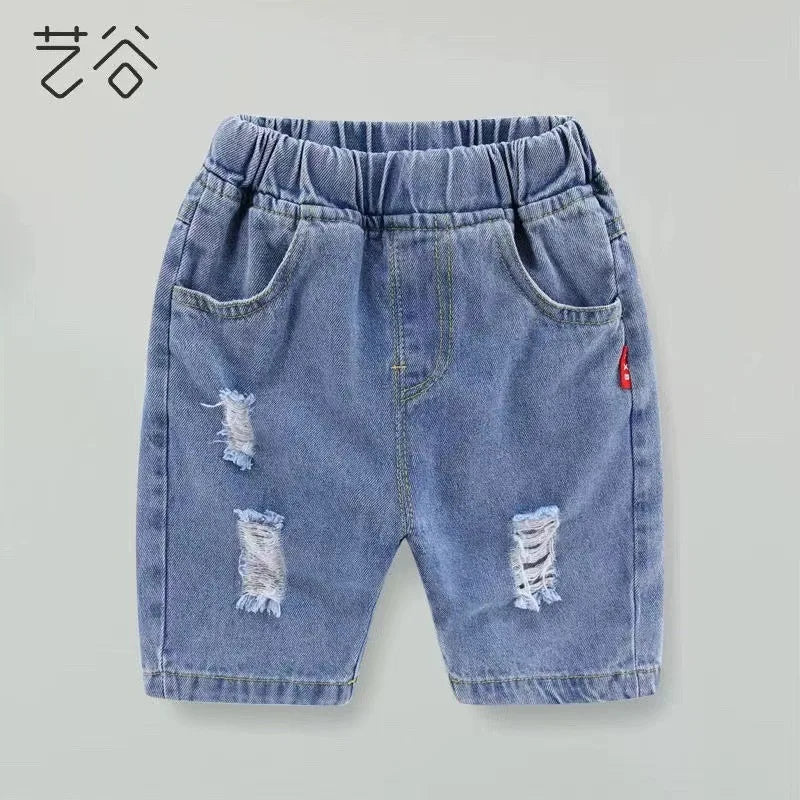 Denim Shorts Fashion Hole Cotton Cowboy Shorts