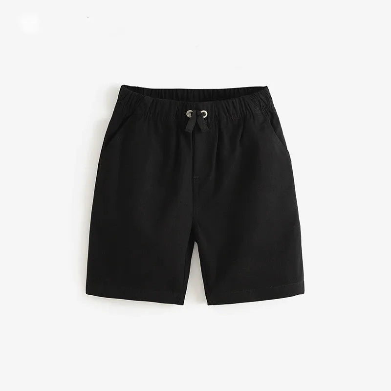 100%Cotton Toddler Boys Shorts Pants Pockets