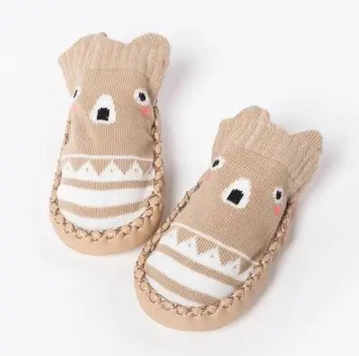 Baby Socks Slippers With Rubber
