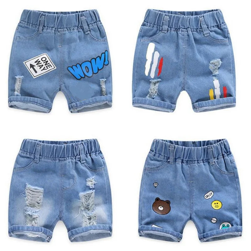 Denim Shorts Fashion Hole Cotton Cowboy Shorts
