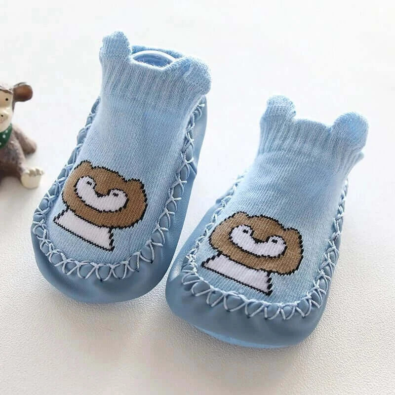 Baby Socks Slippers With Rubber