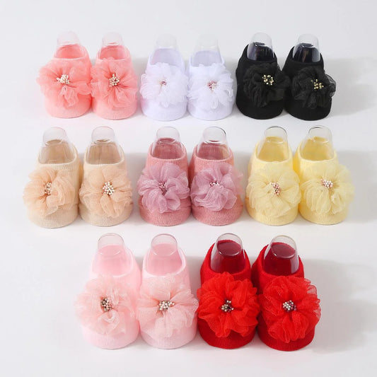 non slip breathable baby socks