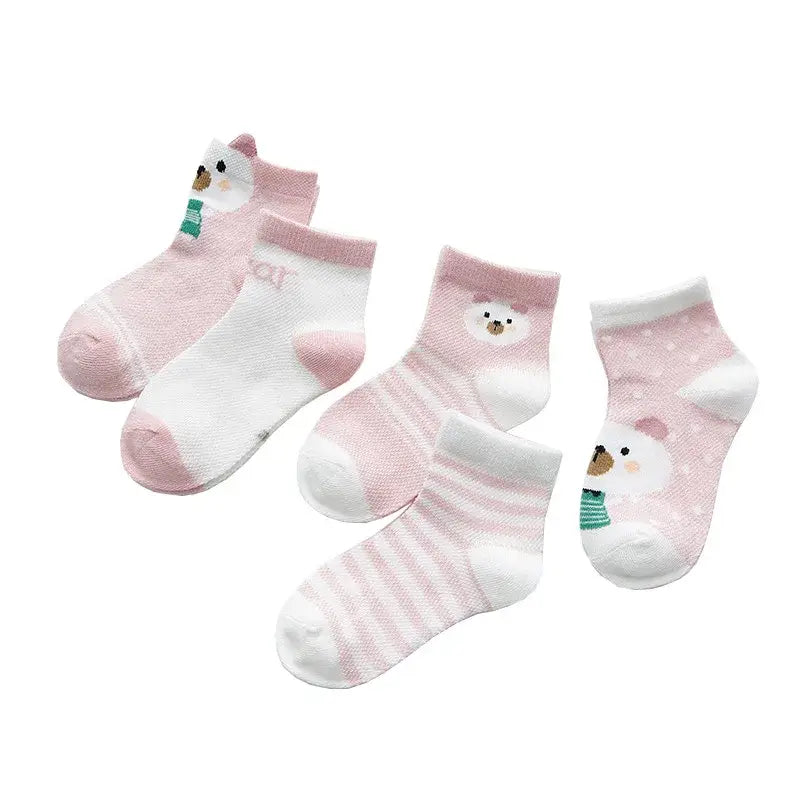 cartoon Baby Socks 5pk