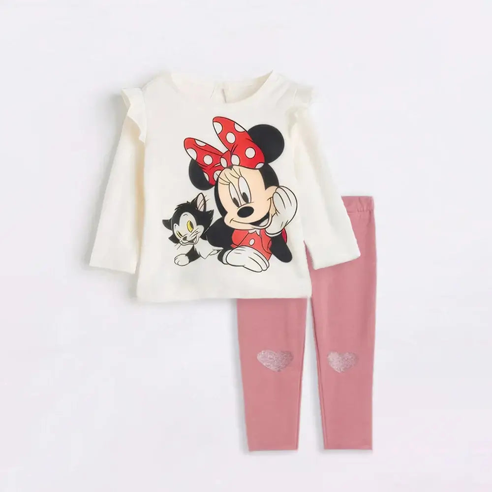 Minnie Baby Girl Clothes Sets Spring