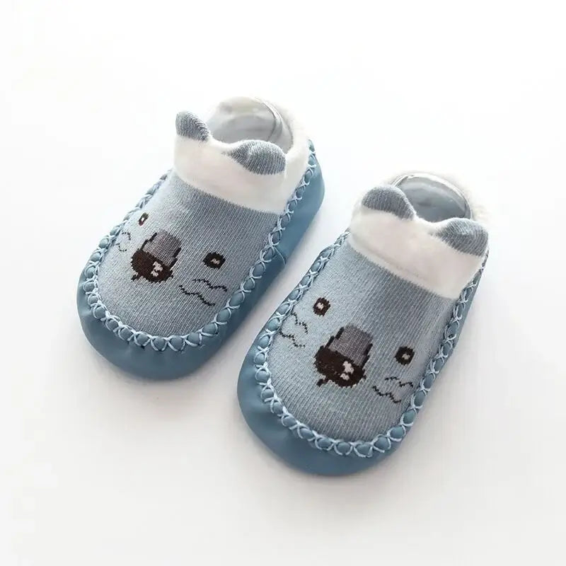 Baby Socks Slippers With Rubber