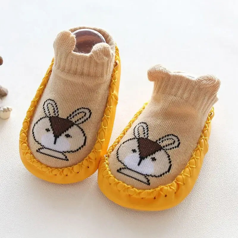 Baby Socks Slippers With Rubber