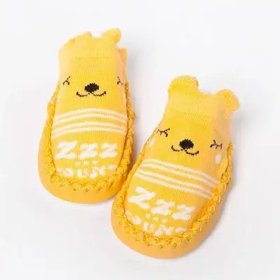 Baby Socks Slippers With Rubber