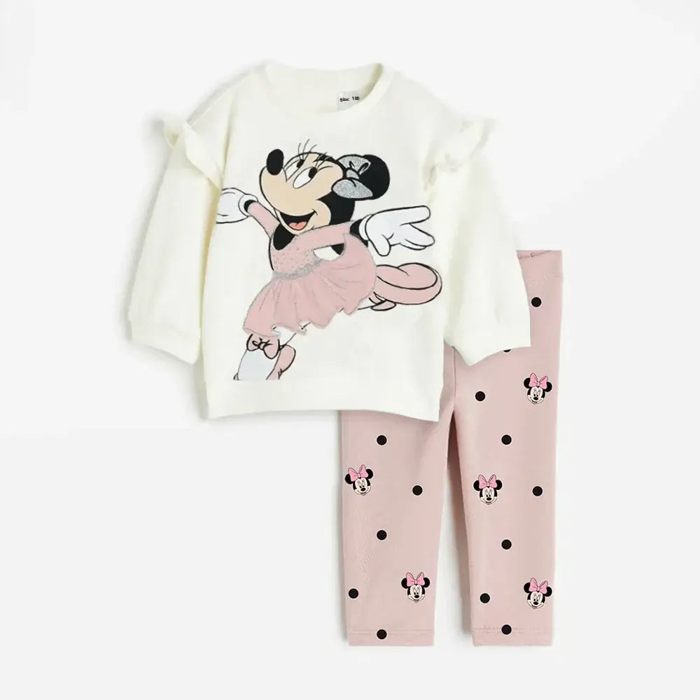 Minnie Baby Girl Clothes Sets Spring