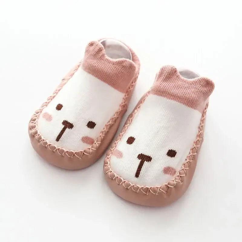 Baby Socks Slippers With Rubber