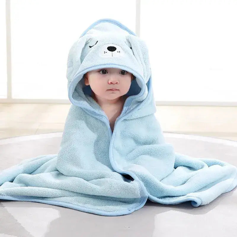 Toddler Bathrobe Infant Bath Towel Boy Girl Blankets