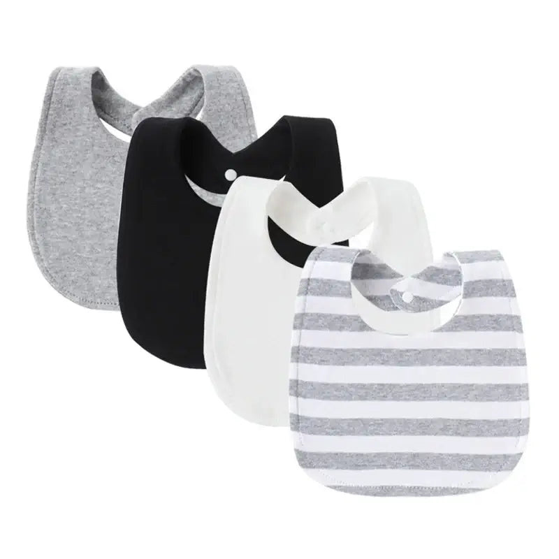 4Pcs Baby Bibs Burp Clothes