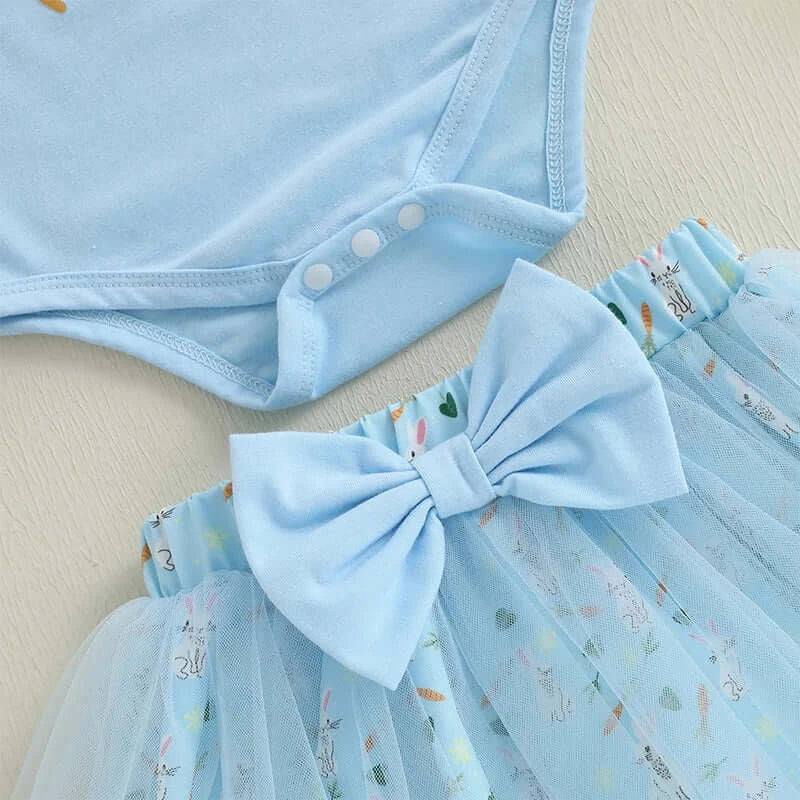 Adorable Baby Girl Easter Bunny Outfit | Kira’s Little Wonders