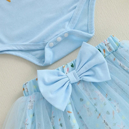 Adorable Baby Girl Easter Bunny Outfit | Kira’s Little Wonders