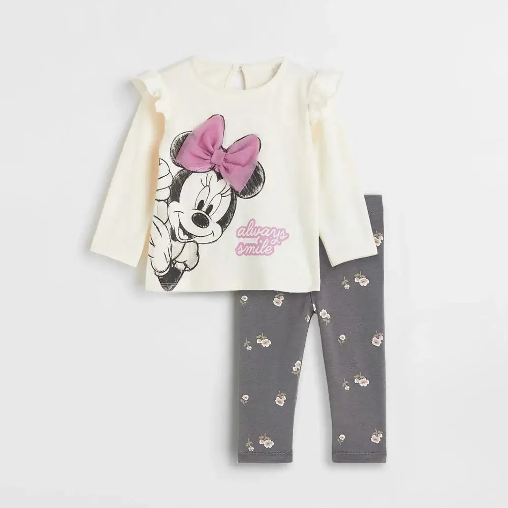Minnie Baby Girl Clothes Sets Spring
