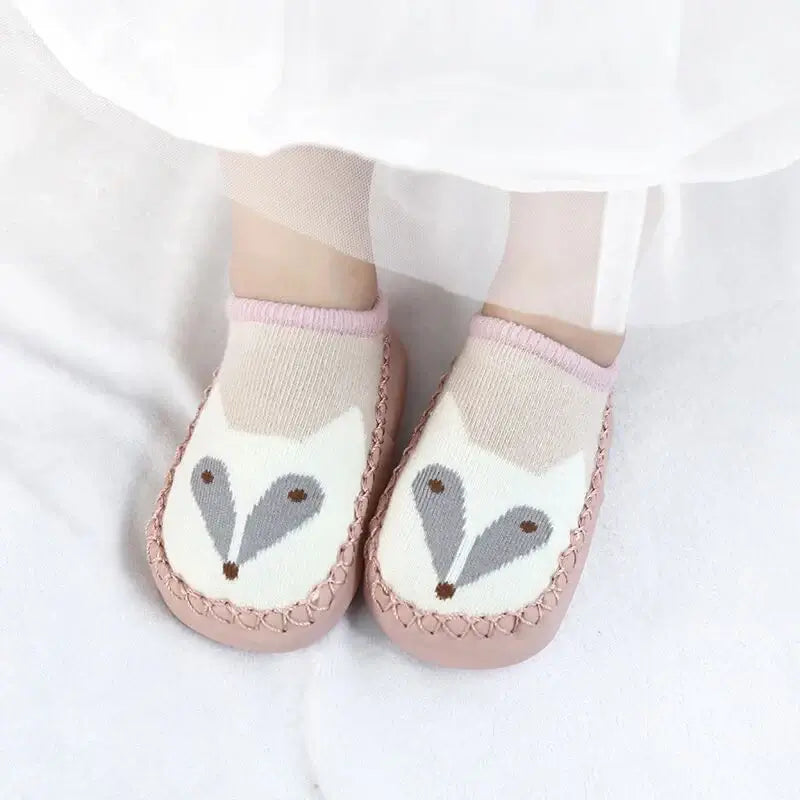 Baby Socks Slippers With Rubber