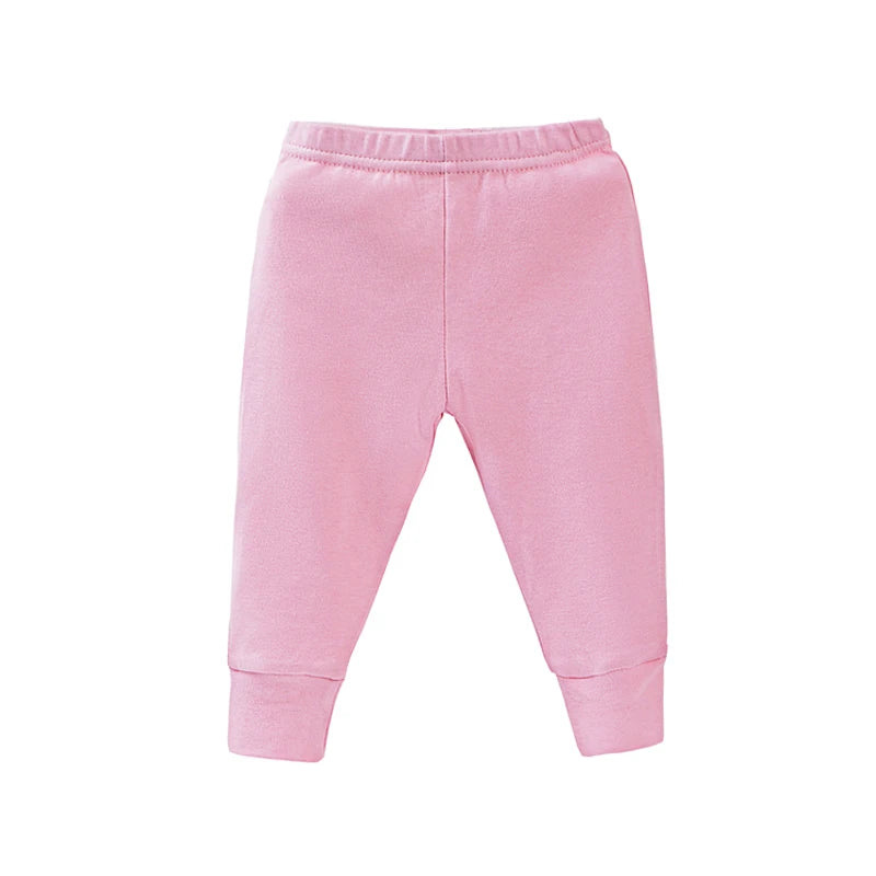 Baby Pants Newborn Boy Trousers 100% Cotton Solid Color Soft Casual Trouser Toddler Newborn Baby Clothes 3 6 9 12 18 24 Months
