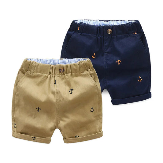 Children Shorts2-9 Years Cotton Anchor