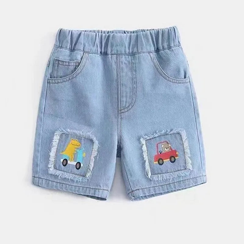 Denim Shorts Fashion Hole Cotton Cowboy Shorts