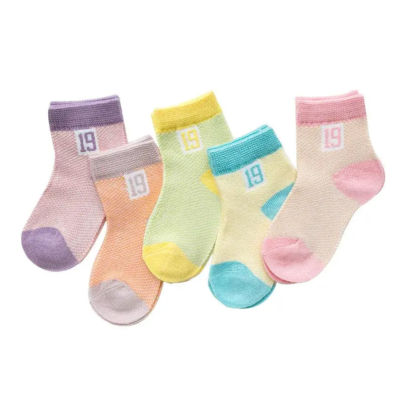 cartoon Baby Socks 5pk