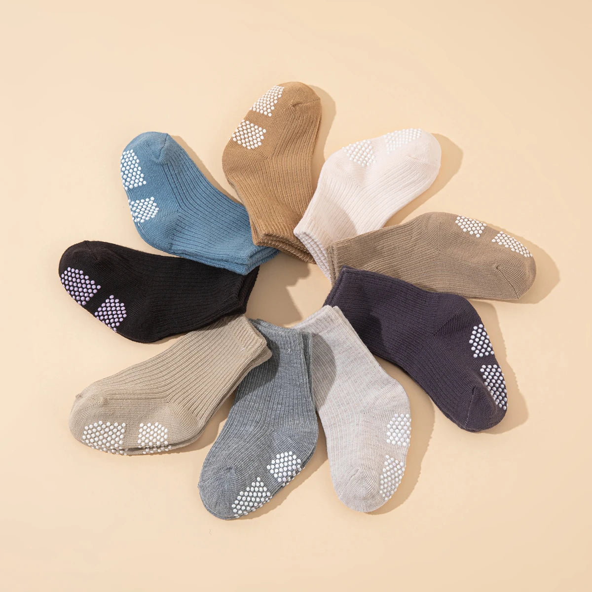 9 pairs of suitable socks