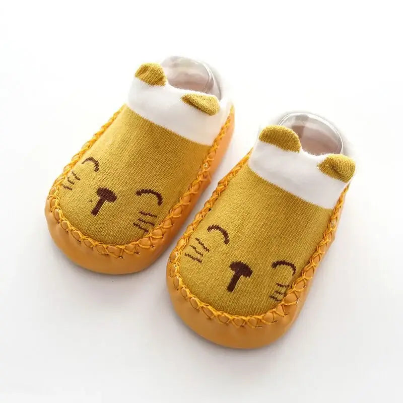 Baby Socks Slippers With Rubber