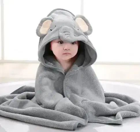 Toddler Bathrobe Infant Bath Towel Boy Girl Blankets