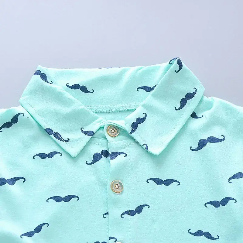 Summer New Cute Boy Suit