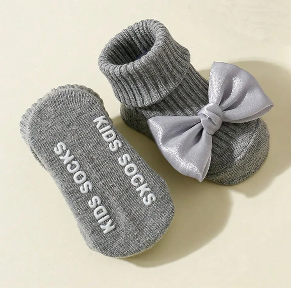 4 Pairs Soft Cotton Cute Ankle Socks 0-24 Months