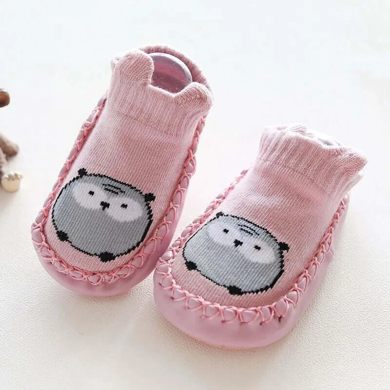 Baby Socks Slippers With Rubber