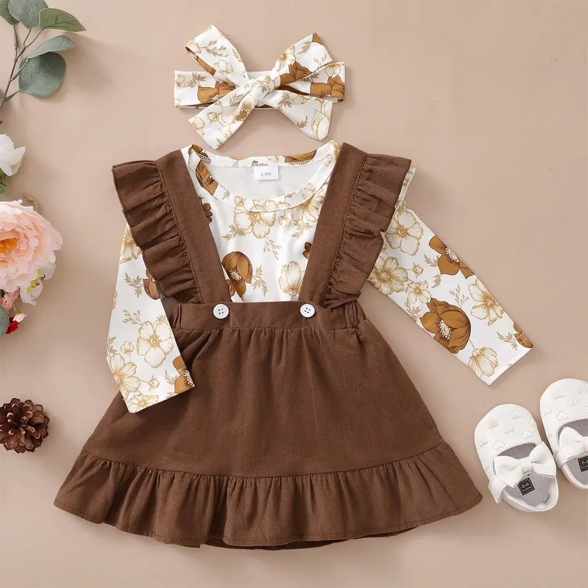 Baby Girl 3PCS Floral