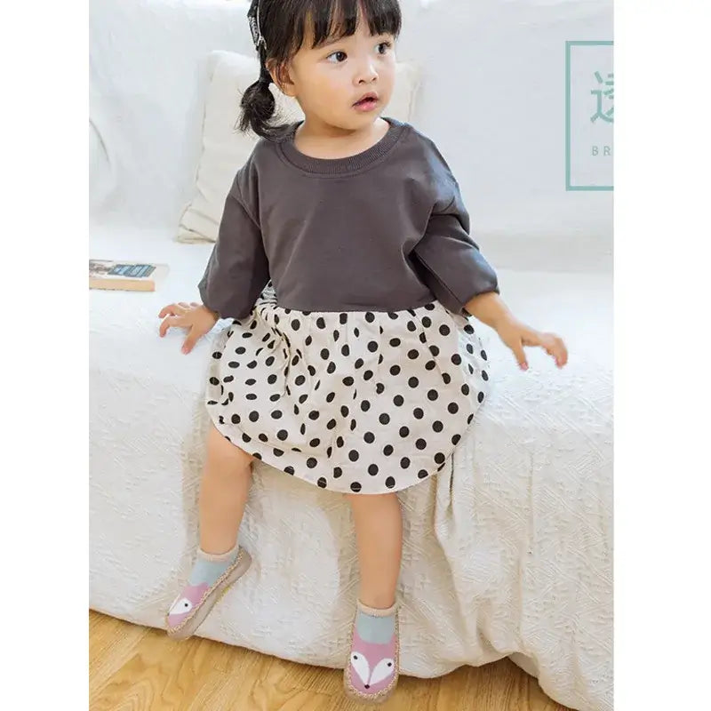 Baby Socks Slippers With Rubber