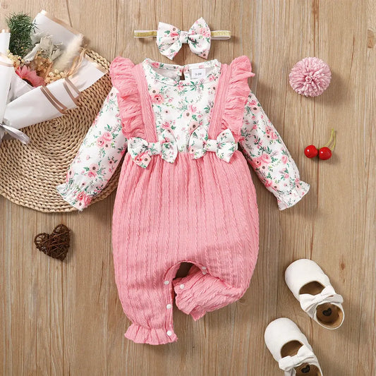 0-18 Months Newborn Baby Girl Romper